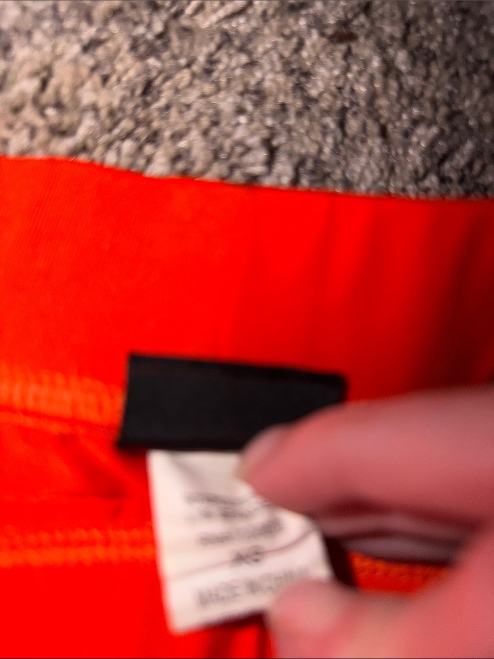 Hooters Orange Athletic Logo Shorts - Picture 4 of 4